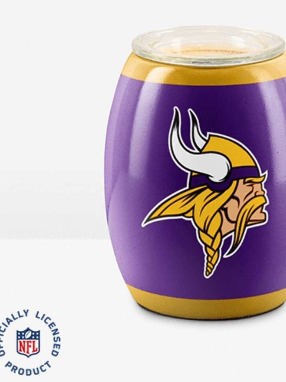 Scentsy NFL Football Warmer NFL Licensed Minnesota Vikings New w/Box - Picture 3 of 7